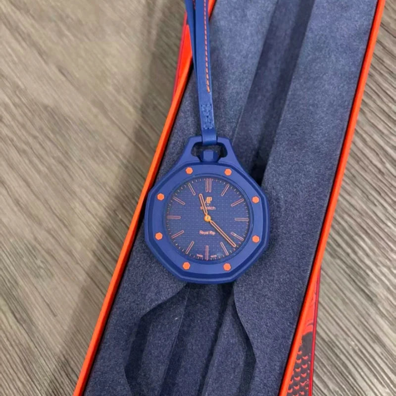 Montre de Luxe AP Swatch Royal Oak Edition Limitée Quartz