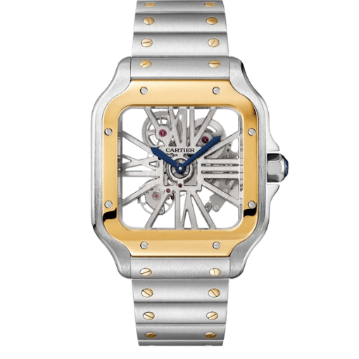Cartier Santos Large Skeleton WHSA0012