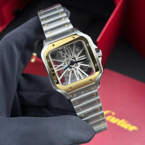 Cartier Santos Large Skeleton WHSA0012