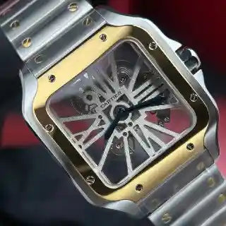 Cartier Santos Large Skeleton WHSA0012